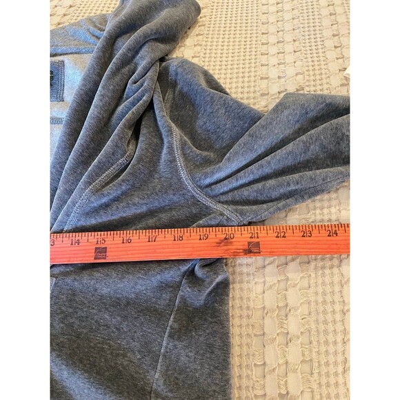 Eddie Bauer Jacket Women’s Velour Zipper Grey  Plus Size XL Unique Side Zipper - Picture 9 of 10